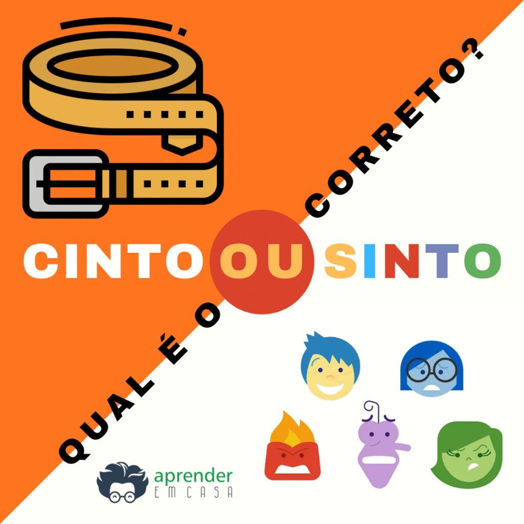APRENDER EM CASA SINTO CINTO
