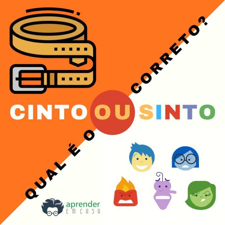 APRENDER EM CASA SINTO CINTO