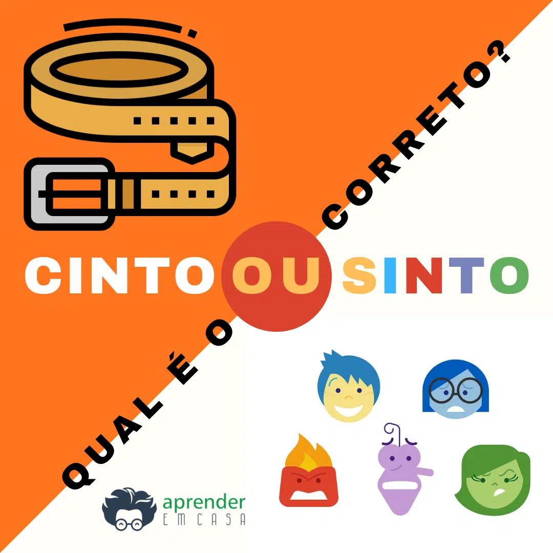 APRENDER EM CASA SINTO CINTO